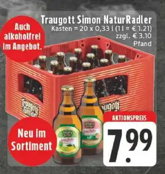 Edeka Traugott Simon NaturRadler Angebot