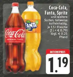 Edeka Coca­Cola/ Fanta/ Sprite Angebot