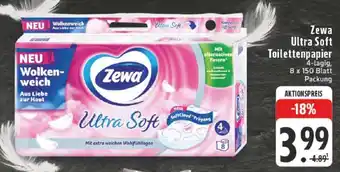 Edeka Zewa Ultra Soft Toilettenpapier Angebot