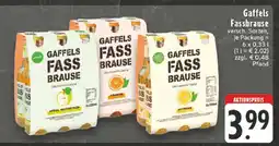 Edeka Gaffels Fassbrause Angebot
