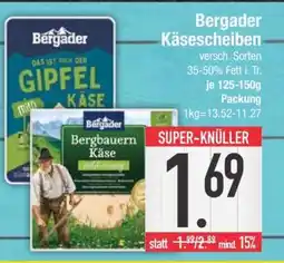 Edeka Bergader Käsescheiben Angebot