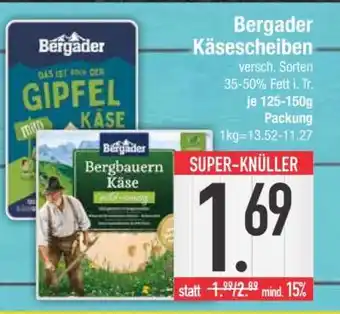 Edeka Bergader Käsescheiben Angebot