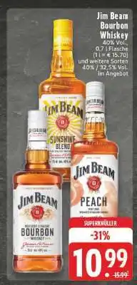 Edeka Jim Beam Bourbon-Whiskey Angebot