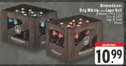 Edeka Altenmünster Urig Würzig oder Lager Hell Angebot