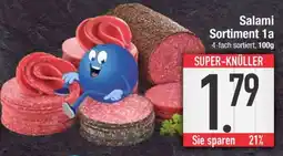 Edeka Salami- Sortiment 1a Angebot