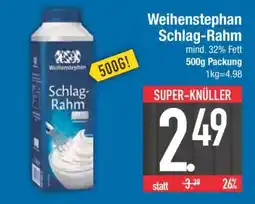 Edeka Weihenstephan Schlag-Rahm Angebot