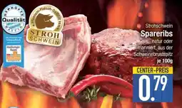 Edeka Strohschwein Spareribs Angebot