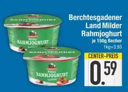 Edeka Berchtesgadener Land Milder Rahmjoghurt Angebot
