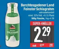 Edeka Berchtesgadener Land Feinster Schlagrahm Angebot