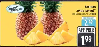Edeka Ananas extra sweet Angebot