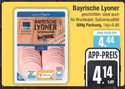 Edeka Bayrische Lyoner Angebot