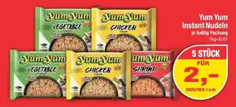 Edeka Yum Yum Instant Noodles Angebot