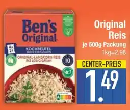 Edeka Ben’s Original Reis Angebot