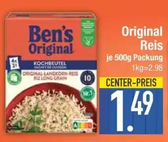 Edeka Ben’s Original Reis Angebot