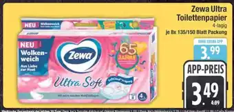 Edeka Zewa Ultra Toilettenpapier Angebot