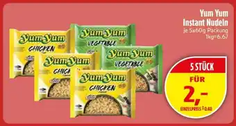Edeka YUM YUM Instant-Nudeln Angebot