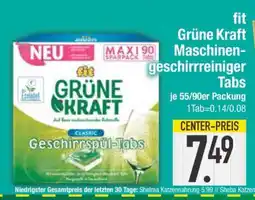 Edeka fit Grüne Kraft Maschinengeschirrreiniger Tabs Angebot