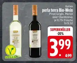 Edeka perla terra Bio-Wein Angebot