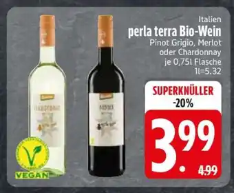 Edeka perla terra Bio-Wein Angebot