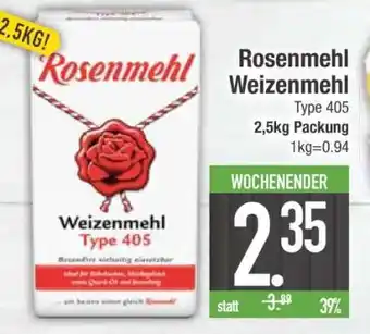 Edeka Rosenmehl Weizenmehl Type 405 Angebot