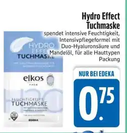 Edeka Hydro Effect Tuchmaske Angebot