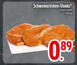 Edeka Schweinerücken-Steaks Angebot