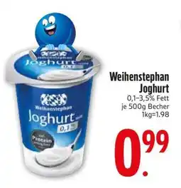 Edeka Weihenstephan Joghurt Angebot