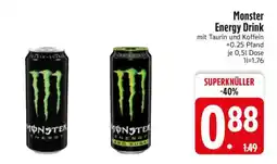 Edeka Monster energy drink Angebot