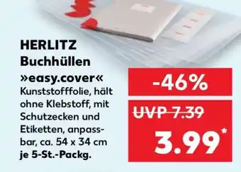 Kaufland HERLITZ Buchhüllen easy.cover Angebot