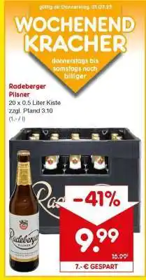 Netto Marken-Discount Radeberger Pilsner Angebot