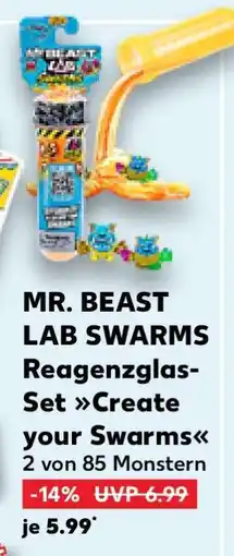 Kaufland MR. BEAST LAB SWARMS Reagenzglas-Set Create your Swarms Angebot