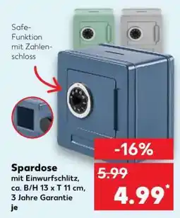 Kaufland Spardose Angebot