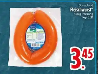 Edeka Donauland Fleischwurst Angebot