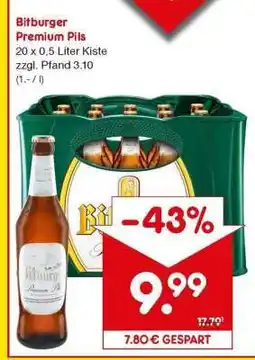 Netto Marken-Discount Bitburger Premium Pils Angebot