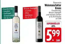 Edeka Österreich Weinmanufaktur Krems Angebot