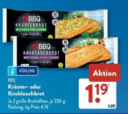 Aldi Süd BBQ Kräuter- oder Knoblauchbrot Angebot