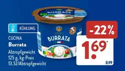 Aldi Süd Cucina Burrata Angebot