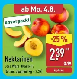 Aldi Nord Nektarinen Angebot