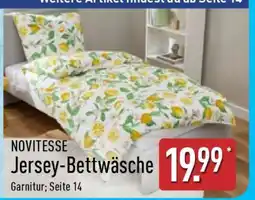 Aldi Nord Jersey-Bettwäsche Angebot