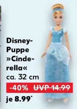 Kaufland Disney-Puppe Cinderella Angebot