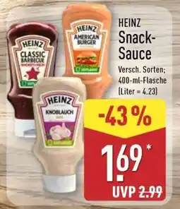 Aldi Nord HEINZ Snack- Sauce Angebot