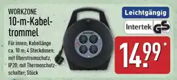Aldi Nord WORKZONE 10-m-Kabeltrommel Angebot