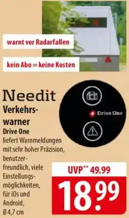 Famila Nord Ost Needit Verkehrswarner Drive One Angebot