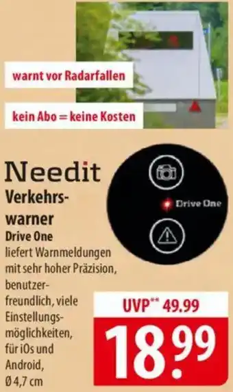 Famila Nord Ost Needit Verkehrswarner Drive One Angebot