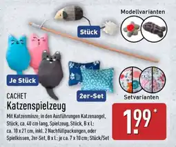 Aldi Nord CACHET Katzenspielzeug Angebot