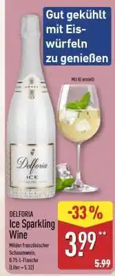 Aldi Nord DELFORIA Ice Sparkling Wine Angebot