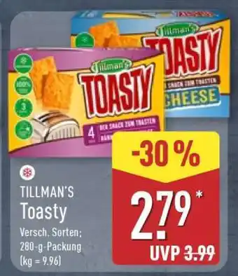 Aldi Nord TILLMAN'S Toasty Angebot