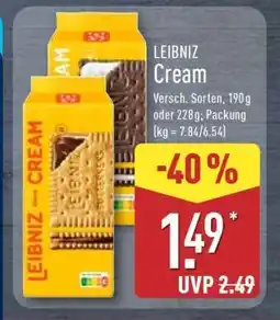 Aldi Nord LEIBNIZ Cream Angebot