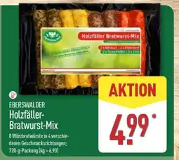 Aldi Nord EBERSWALDER Holzfäller-Bratwurst-Mix Angebot