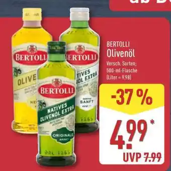 Aldi Nord BERTOLLI Olivenöl Angebot